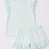mint lacy summer set Mint Lace Summer Short Set