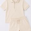 Oat zip Polo Summer Set Oat Zip Polo Summer Set