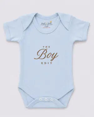 The Boy Edit Short Sleeve Bodysuit The Boy Edit Short Sleeve Bodysuit