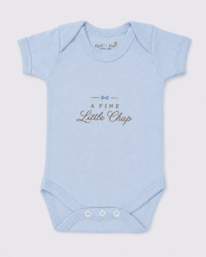 A Fine Little Chap Short Sleeve Bodysuit