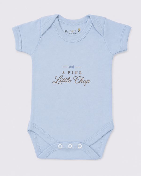 A fine Little Chap A Fine Little Chap Short Sleeve Bodysuit