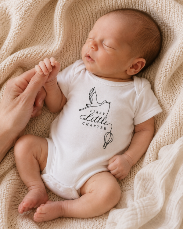 First_Little_Chapter_Held_1122x1402 First Little Chapter Short Sleeve Bodysuit