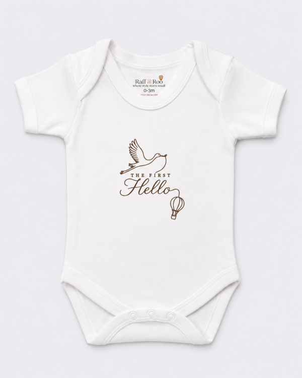 The First Hello The First Hello Short Sleeve Bodysuit
