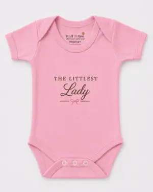 The Littlest Lady The Littlest Lady Short Sleeve Bodysuit