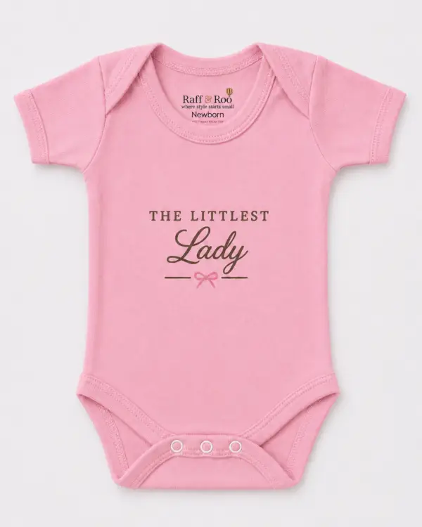 The Littlest Lady The Littlest Lady Short Sleeve Bodysuit