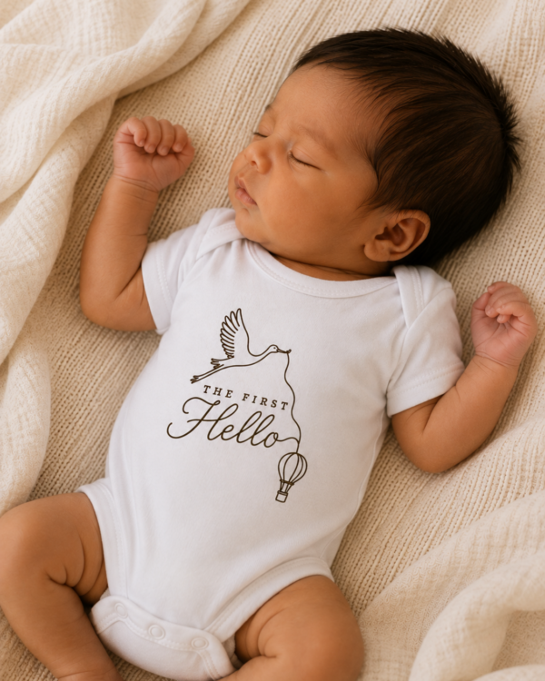 The_First_Hello_3_1122x1402 The First Hello Short Sleeve Bodysuit
