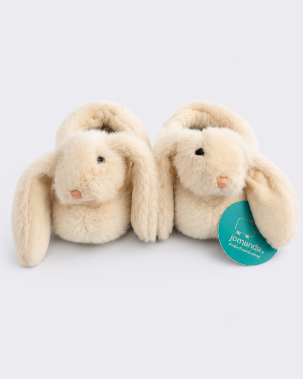cream bunny baby slippers Jomanda Cream Bunny Slippers