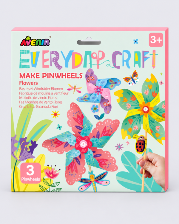 Avenir Make Your Own Flower Pinwheels – Craft Kit