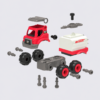 Builderz Fire Truck dis Builderz Fire Truck – 18 Piece Buildable Vehicle
