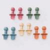 Green Island Silicone Baby Cutlery Set