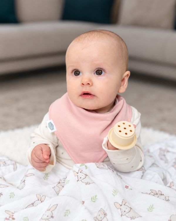 Ziggle Neopolitan Pops Bandana Dribble Bibs – 4 Pack