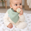 Ziggle Sagewood Nest Bandana Dribble Bibs – 4 Pack