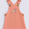 Seal Fleece Dungaree Dress Seal Fleece Dungaree Dress