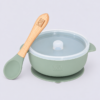 Green Island Silicone Baby Bowl & Spoon