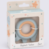 Silicone & Wood Elephant Teether