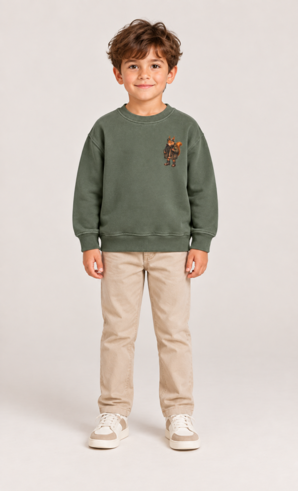 squirrel green model Woodland Squirrel Jumper