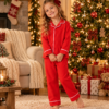 Cosy Christmas Girl by the Tree Raff & Roo The Christmas Club Pyjamas
