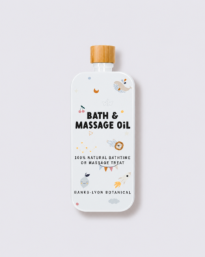 Minimalist Natural Bath Oil Bottle Banks-Lyon Botanical Bath & Massage Oil – 50ml