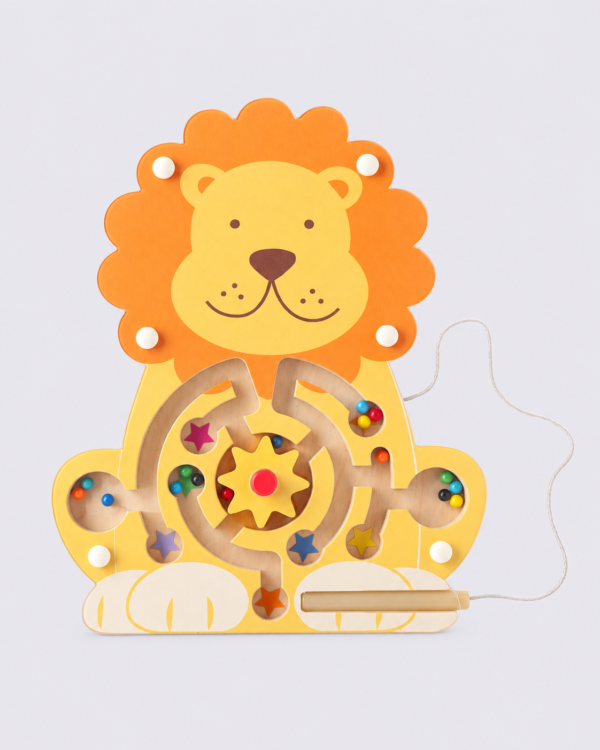 Orange Tree Toys Lion Magnetic Maze
